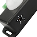 Miniatyrbillede 4 af 4: Dc 12v/24v Krops-Infrarød Pir Bevægelsessensor Switch Led Lys 8m White