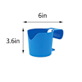 Miniatyrbillede 5 af 5: Kopholdere til overjordiske pools, poolkopholdere til drikkevarer overjordiske pooltilbehør, plastik pool drikkevareholder 2pcs