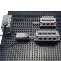 Miniatyrbillede 2 af 4: For Logo Tekniske Dele Motor Multi Power Funktioner Værktøj Servo Tog Model Sæt Byggeklodser Høj Kvalitet  [DmS] V8