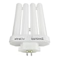 Miniatyrbilde 2 av 4: Xtralite 27w dagslys erstatningslyspære for leselamper med høy synlighet, 4-pin Gx10q-4 Quad Tube (6500k) -ys[HY] Single Pack