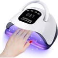 320W UV LED-lampe, hurtig negletørring med 72 LED-perler, LCD-touchskærm, 4 timerindstillinger