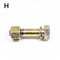 Miniatyrbilde 2 av 2: Jingdong Intelligent IQ Test Lås Hjerne Tester Legering Metall Puslespill Spill Barn Voksne Intelligente Leke For Barn Talent Utdanningsleke  [DmS] H