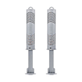 Miniatyrbillede 1 af 5: 2 stk. Spa Mineral Ion Filter Stick Spa Mineral Sticks Whirlpool Zink Mineral Ion Stick Grey