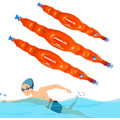 Miniatyrbild 1 av 5: Vuxen Pool Float, Vuxen Simbälte, Vuxen Simhjälpmedel, Gör Din Simning Enklare, Perfekt För Poolsimning Eller Träning SML