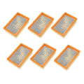 Miniatyrbillede 1 af 5: 6-pak Filter til Karcher MV4 MV5 MV6 WD4 WD5 WD6 Støvsuger Reservedele Leverfilter