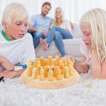 Miniatyrbillede 2 af 4: Børnenes Hukommelsesskak, Træ Hukommelsesskak Børnespil, Velegnet