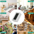 Miniatyrbild 3 av 4: Mini LED-display Digital Termometer, Sonden Sensor Digital LCD Termometer white