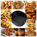 Miniatyrbillede 4 af 5: Air Fryer Reservekurv til Power XL DASH Gowise USA Cozyna 5.5Qt Air Fryer, Air Fryer Tilbehør Black