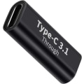 Pikkukuva 2 / 3: USB-C naar USB-C-adapter (2 stuks), ondersteunt snel opladen en dataoverdracht, 10 Gbps snelheid