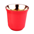 Miniatyrbilde 5 av 5: 80ml Dobbelvegget Espresso-kopp i rustfritt stål Isolasjon Nespresso Pixie Kaffe-kopp Kapselform Søt Termokopp Kaffe-krusBY