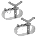 Miniatyrbild 1 av 5: Aluminiumkabelspännare för poolöverdrag 2pcs