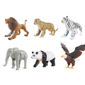 Miniatyrbillede 3 af 5: Educational Transform Animals Robot Action Figure Legetøj Gave Til Børn Småbørn Dyr Figurer Model Transformation Legetøj (FMY) Panda