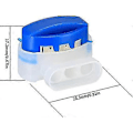 Miniatyrbilde 2 av 5: 20 stk. kabelkontakter for robotgressklipper, vanntette kabelklemmer, kabelkontakter, koblingsklemmer for hage, utendørs gressklippingsrobot -Ao