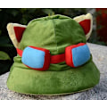 Miniatyrbillede 1 af 5: Sød Spil League Of Legends Pual Rammus Teemo Lol Begrænset Poro Plys  Sjov Hat Fødselsdagsgave Sikker og Høj Kvalitet timo