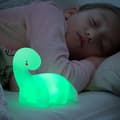 Monivärinen dinosauruslamppu LED Lightosauruksella