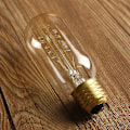 Miniatyrbild 5 av 5: 3 st T45 E27 40w 120lm glödlampor Retro Edison glödlampor