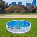 Miniatyrbild 2 av 5: Solskydd för Pool, Solskydd för Pool, Solskydd för Inbyggd Pool, Vikbar och Hållbar Isolering av Bubbelfilm för Simbassänger, Badtunna Round 10ft