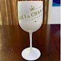 Miniatyrbillede 3 af 4: 2 stk. Hvide Champagneglas til Moet Plastik Champagneglas Cocktailglas Vinglas Pokalglas Champagneglas til Fest -z
