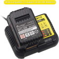 Miniatyrbillede 4 af 5: DCB112 Oplader til Dewalt 10.8V / 14.4V / 18V Lithium Batteri
