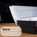 Miniatyrbilde 4 av 5: 6 roms serveringsbrett, avtakbar toppingstasjon, plastpizza ingredienser krydderdispenser, gjenbrukbar stil 1 SIZE 2
