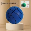Miniatyrbild 1 av 5: 24 cm storlek 7 tyst basketboll studsar hög tyst boll basketboll sport spel barn födelsedag julklapp Db line blue 18cm