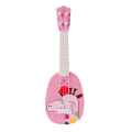 Miniatyrbild 4 av 5: Simuleringsgitarr med fyra strängar Leksak Tidig Utbildning Simuleringsukulele Barnmusikleksaker [DmS] Pig