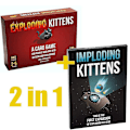 Miniatyrbillede 1 af 4: Du Har Fået Krebs Af Exploding Kittens Familiebordspil Sjovt Voksen Brætspil Legetøj Multiplayer Kortspil Julegave [DmS] 2 in 14