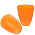 Pikkukuva 2 / 2: 2 kpl Pieniä Lamppuja 42mm Aukko Sisävalon Kansi Pöytävalaisimelle Seinävalaisimelle Orange 11.7x10cm