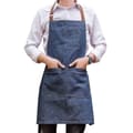 2024 Unisex Justerbar Multi-fick Denimförkläde, Lämplig För Kockens Kök Grillning Och StudioBY
