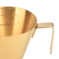 Miniatyrbild 2 av 3: Espresso Hällkopp Espresso Mätkopp Te Enkelt Utlopp Rostfritt Stål Kaffe Mätkopp Restaurang Mjölkkanna Kopp gold