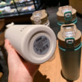 Miniatyrbilde 6 av 7: 1 stk Termosflaske med sugerør 530ml 750ml Rustfritt stål Termokopp Bil Isolerende termos Vannflaske for utendørs sport green 750ml