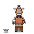 Miniatyrbillede 4 af 4: 8 stk./sæt Five Nights At Freddys Minifigurer Freddy Foxy Bygge