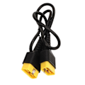 Miniatyrbillede 1 af 5: 100 cm Diagnostisk Kabel TPT Hus 16-pin Han til Han Forlængerkabel Gul Universal til Køretøj E2U311