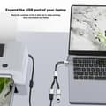 Miniatyrbilde 3 av 5: Type A Type-C Hann til Dobbel USB 2.0 Hunn Adapter USB-C OTG Splitter Y Kabel Konverter Støtte [DB]