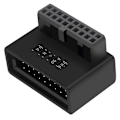 Miniatyrbild 1 av 4: Ph19b USB 3.0 Intern Header USB3.0 19/20p Socket Adapter Konverter för Dator Moderkort