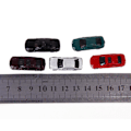 Miniatyrbillede 3 af 5: 50 stk. Malede Modelbiler Byggetog Layout Skala N (1 Til 150)