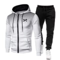 Miniatyrbild 3 av 6: 2023 Fashion Träningsoverall För Män Hoodie Fitness Gymkläder Män Löpset Sportkläder Jogger Herr Träningsoverall Vinterdräkt Sport blac an w XXL