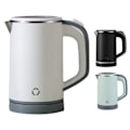 Miniatyrbillede 1 af 4: 0,8l Elektrisk Kanden med Automatisk Afbrydelse og Tørkogningsbeskyttelse BPA-fri til Te og Kaffe TABY White Europe Standard