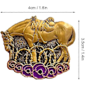 Miniatyrbilde 5 av 5: Begrenset utgave War Horse Remembered Brosje, Håndlagde Brosjer Knapper Pins with gift box