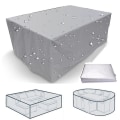 Miniatyrbild 2 av 2: 75 Storlekar Vattentäta Utomhus Patio Trädgårdsmöbelöverdrag Regn Snö Stolsöverdrag_(happyshop)-yky  (FMY) 145x115x65cm