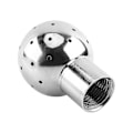 Miniatyrbillede 5 af 5: Sanitært rustfrit stål 304 tank sprøjte rengøringskugle fast/roterende 360 CIP rengøring 1/2\" BSP gevind hun-tilslutning med rengøringsdiameter 1m-6m(f