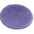 Miniatyrbillede 2 af 5: Bademåtte Skridsikker Absorberende Brusebad Badeværelsesmåtte Rund No.a7BY Blue 80 diameter
