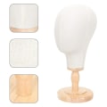 Miniatyrbilde 4 av 5: 22 Wig Head Canvas Block For Head Mannequin Wig Display Styling HeadBY