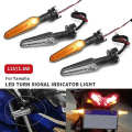 Miniatyrbillede 4 af 5: LED Blinklys til Yamaha MT07 Tracer 700 XJ6 FZ6 MT09 900 MT10 YZF R1 R3 R6 R25 FZ8 Motorcykel Blinklys Lampe 2pcs
