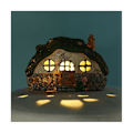 Miniatyrbild 3 av 5: LED Solcellslampa Fehus Utomhus Vattentät Trädgård Gräsmatta Lampa Antikorrosions Solcellsdriven för Ga As Shown