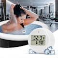 Miniatyrbillede 2 af 5: Isbad Termometer, Flydende Termometer til Isbad, Vandafvisende IP67, Kold Dyp Termometer & White