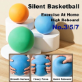 Miniatyrbild 5 av 5: 24 cm storlek 7 tyst basketboll studsar hög tyst boll basketboll sport spel barn födelsedag julklapp Db red 22cm