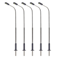 Miniatyrbillede 1 af 5: Gadelampe Individuel Belysning Til Bygnings Jernbane Landskabsmodeller 3v Led 1 set of 5