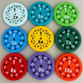 Pikkukuva 5 / 5: Matemaattiset pyörivä fidget-lelut, kertotaulun pyörivä fidget-lelut, tämä on kaikille stimulaattoreille, fidget-lelujen ystäville, jotka oppivat matematiikkaa, jakolaskua ja kertolaskua yhdellä fidget-leluilla 9pcs Add Subtract