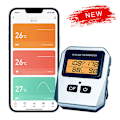 Pikkukuva 1 / 5: Tuya 100m Langaton Lihan Lämpömittari Keittiön Ruuanlaittotyökalu Uuni Grill BBQ Bluetooth Lämpötila ([HK])